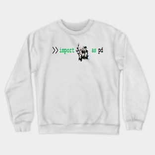 Python Pandas Crewneck Sweatshirt